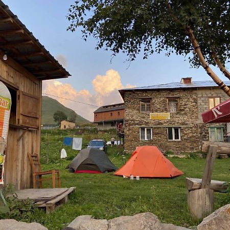 Chvibiani Guesthouse & Bar Ushguli Bagian luar foto