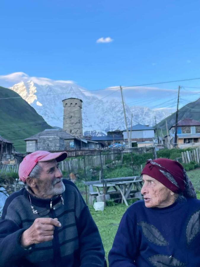 Chvibiani Guesthouse & Bar Ushguli Bagian luar foto