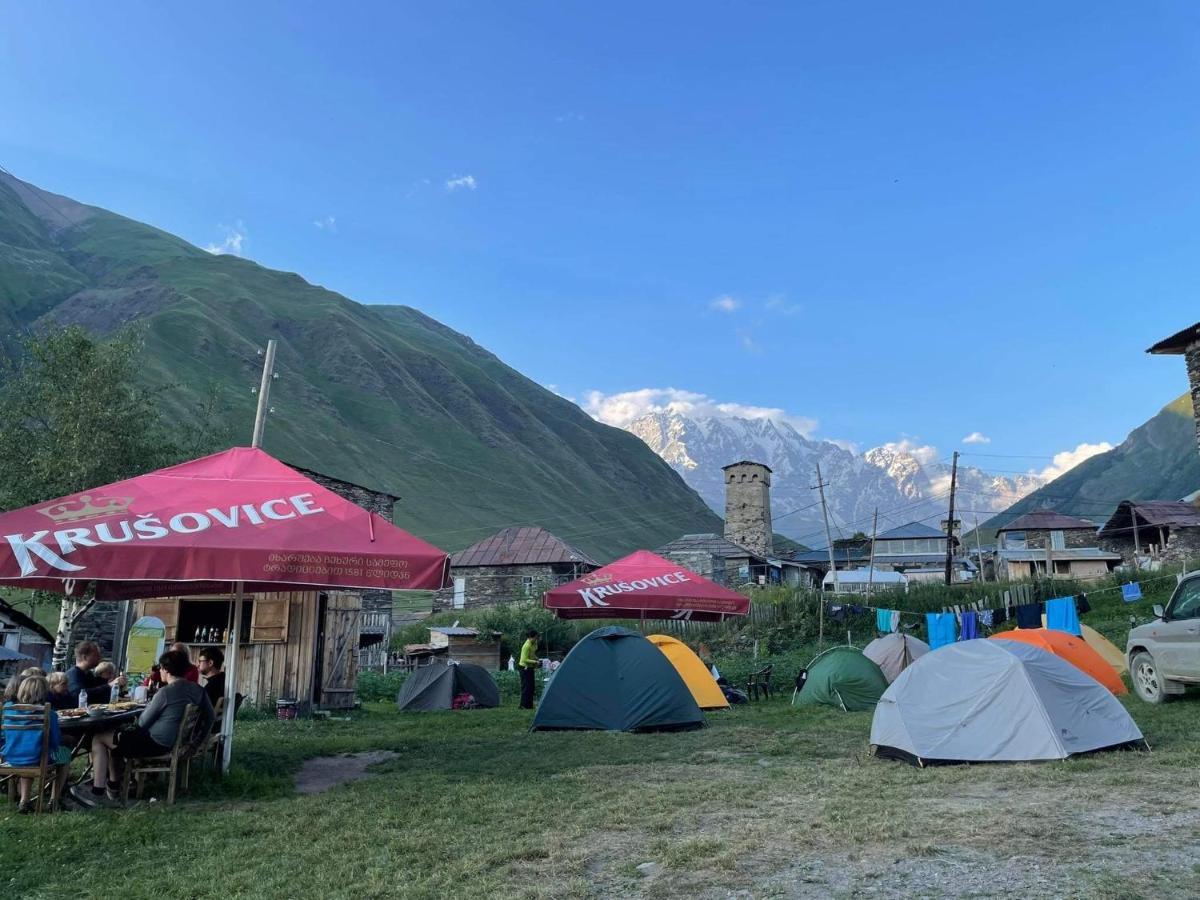Chvibiani Guesthouse & Bar Ushguli Bagian luar foto