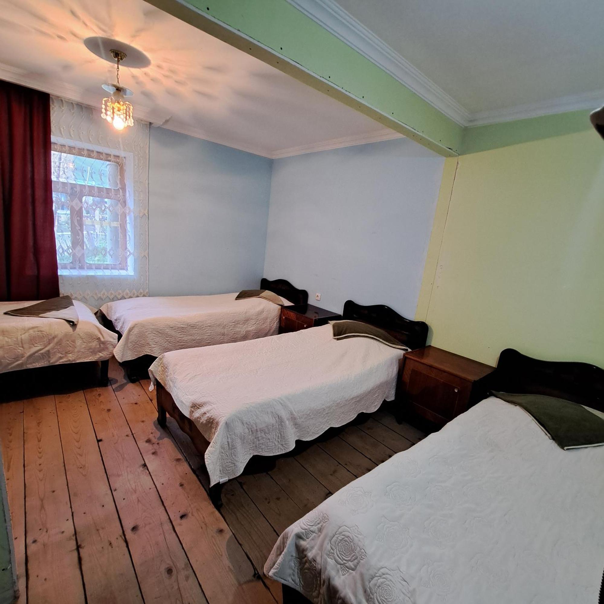 Chvibiani Guesthouse & Bar Ushguli Bagian luar foto