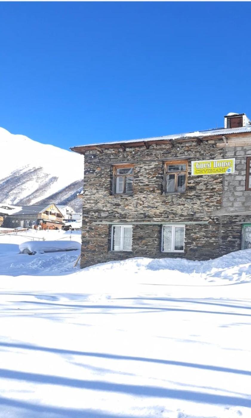 Chvibiani Guesthouse & Bar Ushguli Bagian luar foto
